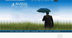 Desktop Screenshot of bansal.acemf.in